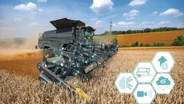 Geringhoff представил умную систему камер Yield EyeQ, измеряющую потери зерна на уровне жатки